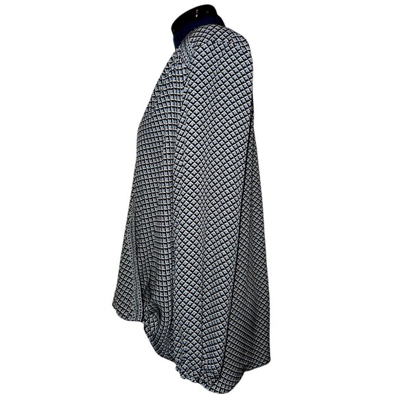 Max Studio Blouse Faux Wrap Top Womens Plus 2x New Boho Office Career Neutral - Picture 3 of 6